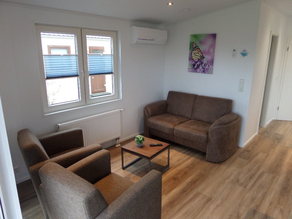 Zithoek met bank en fauteuils