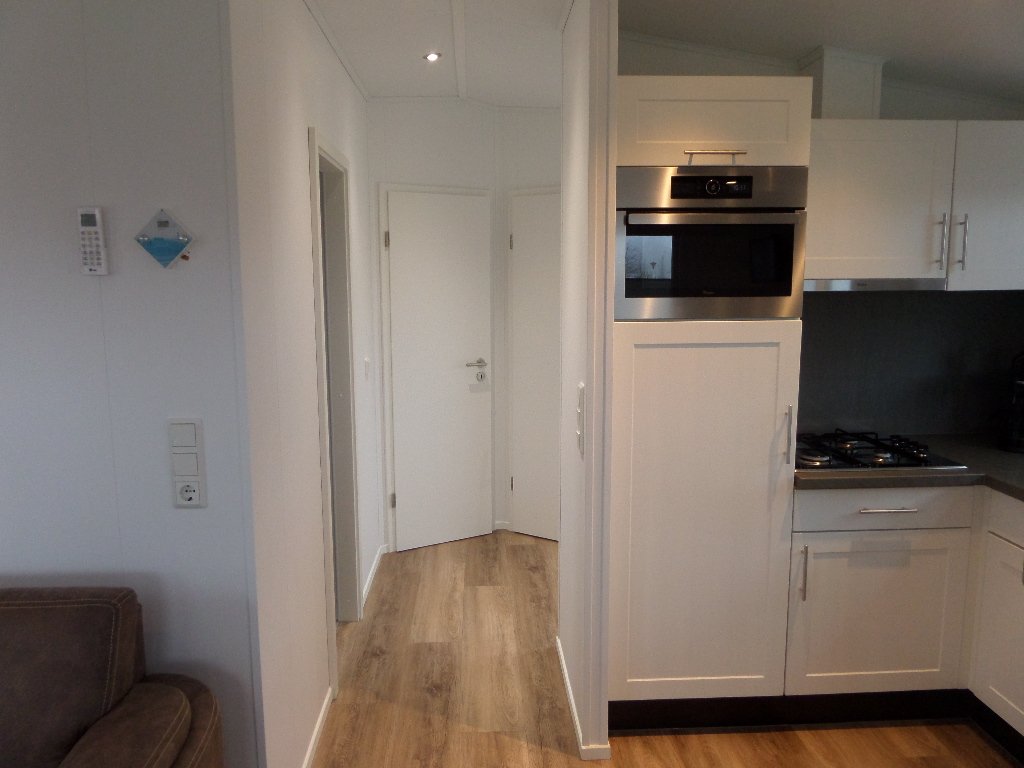 Doorgang tussen de woonkamer en keuken